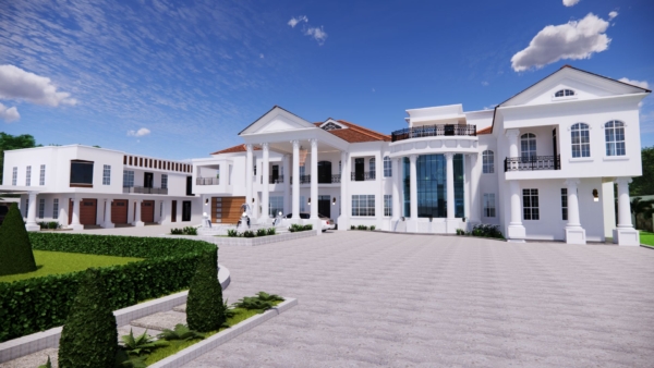 10 Bedroom Mansion Design (ID:9979)