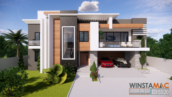 Luxurious 6 Bedroom House Design (ID5520)