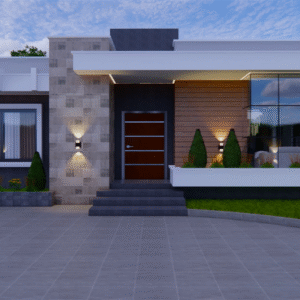 3 Bedroom Modern Design ID3995