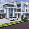 Ultra modern 7 bedroom house design (ID7279) - Image 2